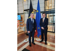 ЭЛЧИН САЙД Л.БОЛД БЕЛЬГИЙН ХААНТ УЛСЫН   ГАДААД ХЭРЭГ, ГАДААД ХУДАЛДАА, ХӨГЖЛИЙН ХАМТЫН АЖИЛЛАГААНЫ ЯАМНЫ  КОНСУЛЫН ГАЗРЫН ЕРӨНХИЙ ЗАХИРАЛ  ЙОРИС САЛДЕНТЭЙ УУЛЗАВ