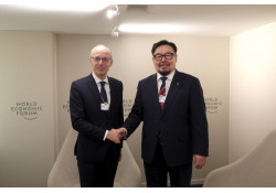 Монгол Улсын Ерөнхий сайд Г.Занданшатар Люксембургийн Их Гүнт Улсын Ерөнхий сайд Люк Фридентэй уулзав