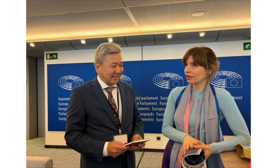 Элчин сайд Л.Болд Европын парламентын гишүүн, Гадаад бодлогын байнгын хорооны дэд дарга Хана Муротой уулзав