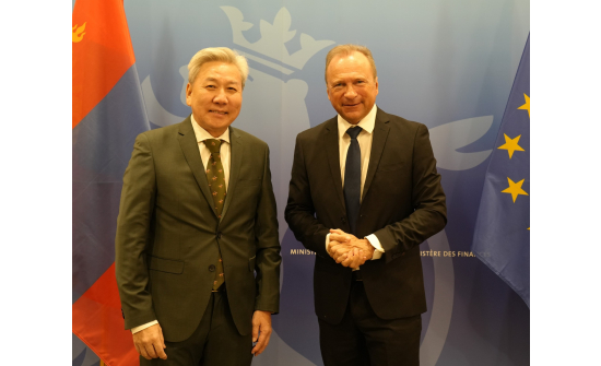 Элчин сайд Л.Болдыг Люксембургийн Их Гүнт Улсын Сангийн сайд Г.Руф 2026 оны 1 дүгээр сарын 14-ний өдөр  Люксембург хотноо хүлээн авч уулзав.