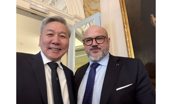 Элчин сайд Л.Болд Эгмонтын ордонд Саблоны Дипломат Харилцааны Хүрээлэнгээс зохион байгуулсан арга хэмжээнд оролцов.