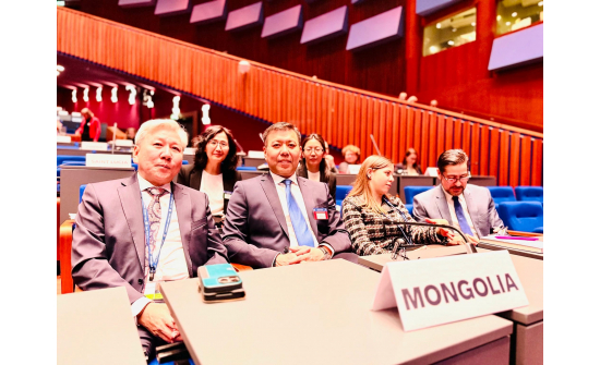 ХУУЛЬ ЗҮЙ, ДОТООД ХЭРГИЙН САЙД Б.ЭНХБАЯР ОЛОН УЛСЫН ЭРҮҮГИЙН ШҮҮХИЙН (ОУЭШ) РОМЫН ДҮРЭМД ОРОЛЦОГЧ ТАЛУУДЫН АССАМБЛЕЙН 24 ДҮГЭЭР ЧУУЛГАНД ОРОЛЦОВ