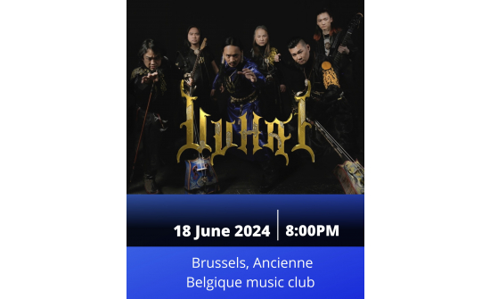 UUHAI - Mongolian Folk Metal Phenomenon in Brussels