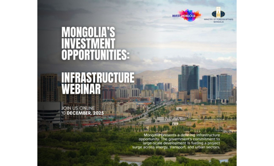 Mongolia's Investment Opportunities: infrastructure webinar