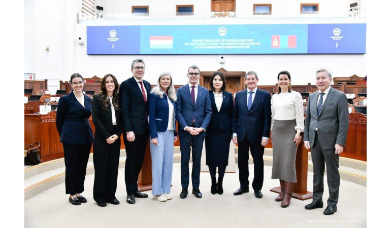 Люксембургийн Их Гүнт Улсын парламентын Төлөөлөгчдийн танхимын гишүүдийн Монгол Улсад хийж буй айлчлал үргэлжилж байна